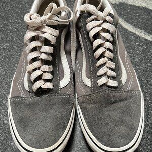 Men's Old Skool Vans/Size 9/Gray